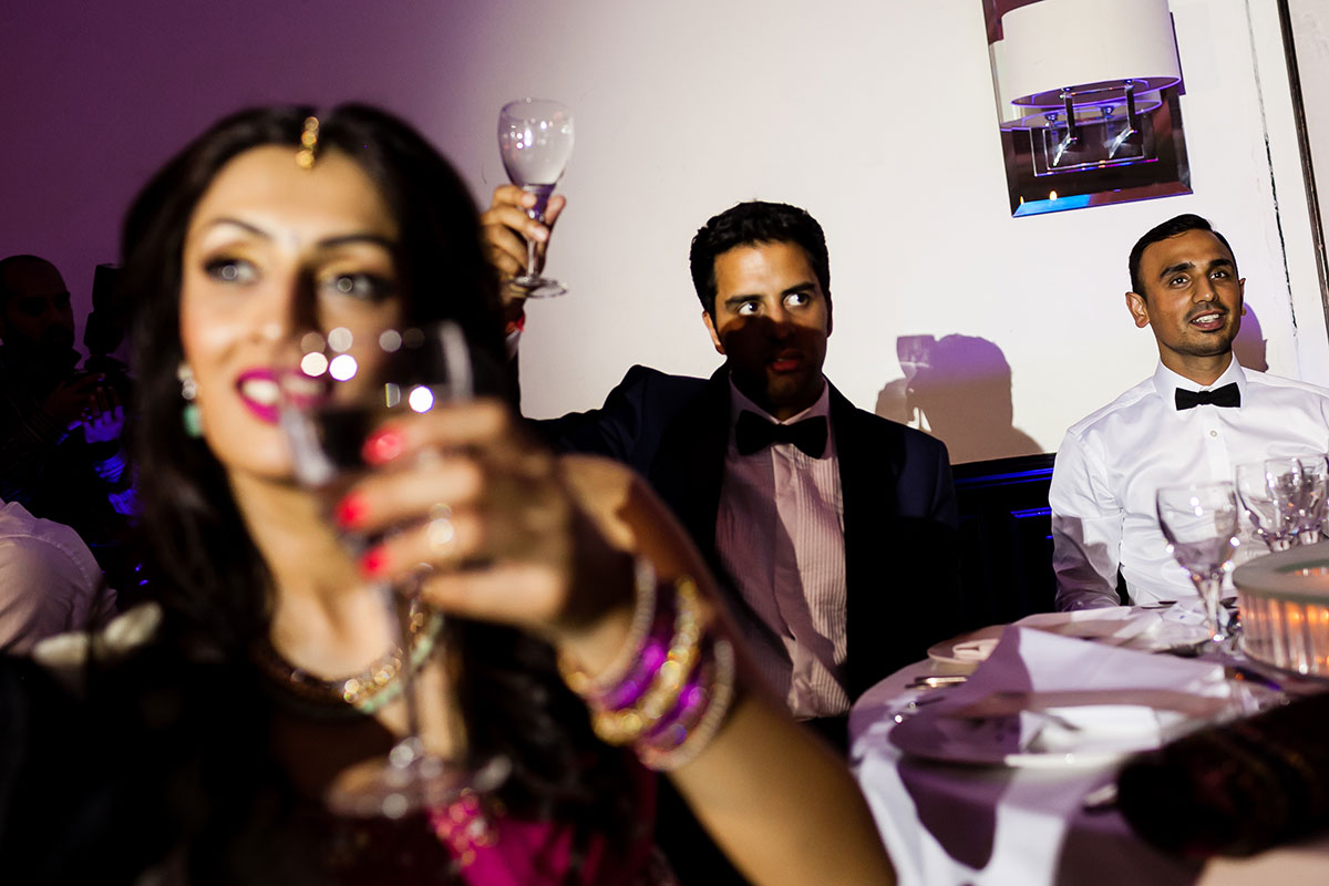 039 indian wedding reception photography london