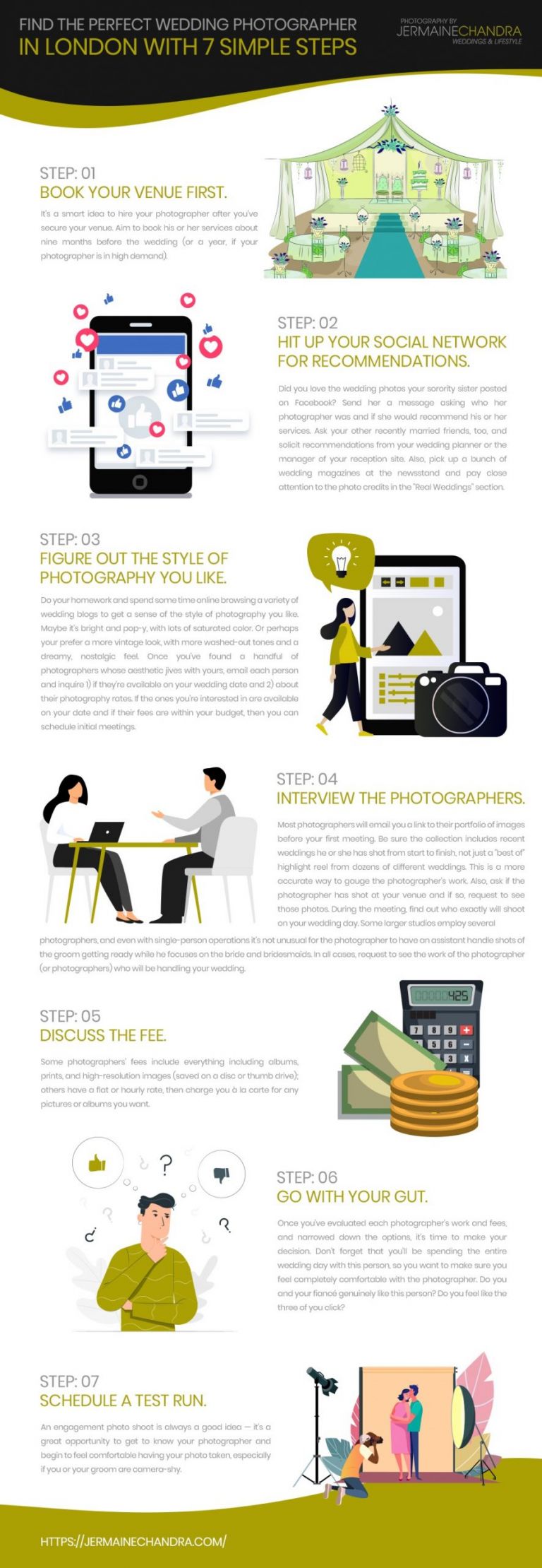  Find the Perfect Wedding Photographer in 7 Simple Steps
